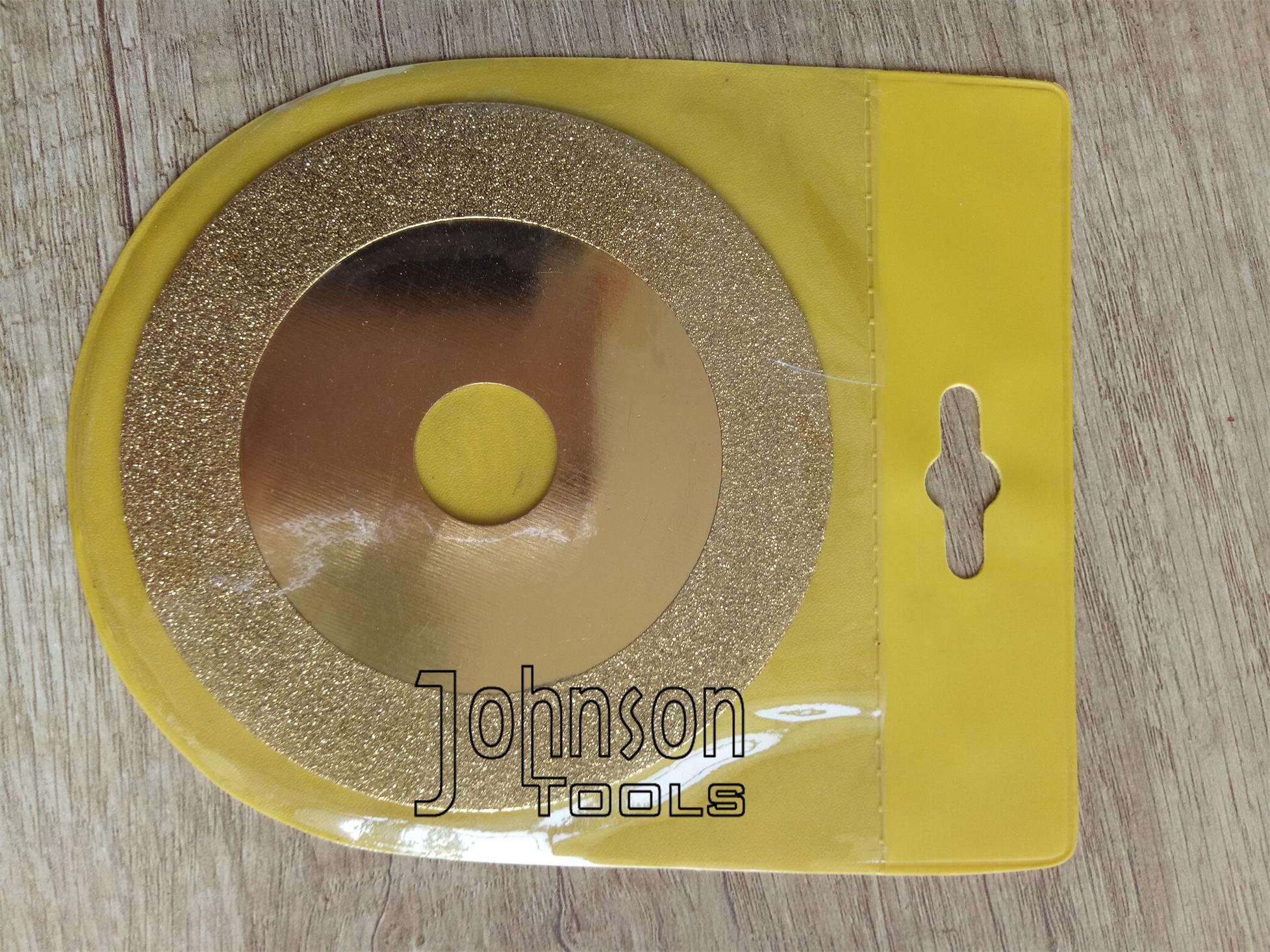 EP Disc 16, 100 mm Galvanisch beschichtetes Sägeblatt zum Schneiden und Schleifen von Hartmetallspitzen
