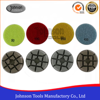 75–100 mm Diamant-Polierpads für Beton