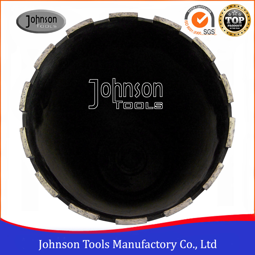 150-mm-Diamant-Kernbohrer mit Metallbindungsmaterialien Johnson Tools