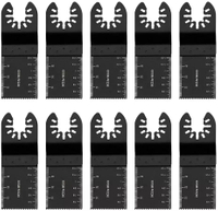 10pcs 35 mm oszillierende Sägenklingen Multi -Werkzeugentfernungsklingen Schneiden für Holz