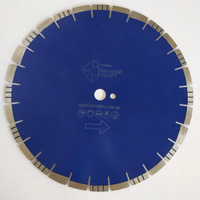 16" 400 mm lasergeschweißtes Diamantsägeblatt zum Schneiden von grünem Beton