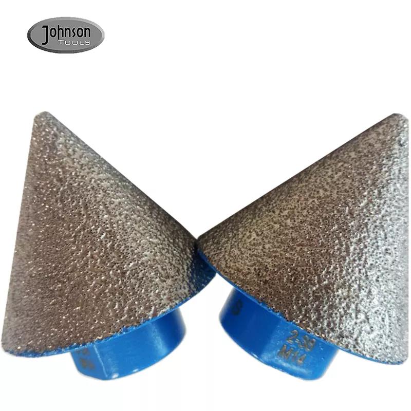 20-48 mm Diamantzählerspüle Werkzeuge schräg Chamfers Bit für Glas-, Keramik- und Porzellanfliesenlöcher Reinigung
