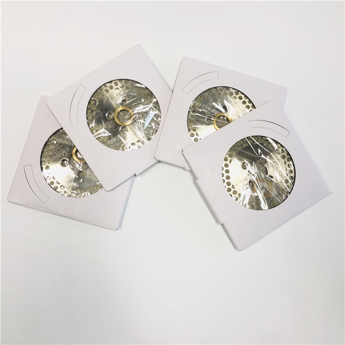 125 mm runde Spitzen galvanisierte diamantbeschichtete Trennschleifscheibe für Granitmarmor