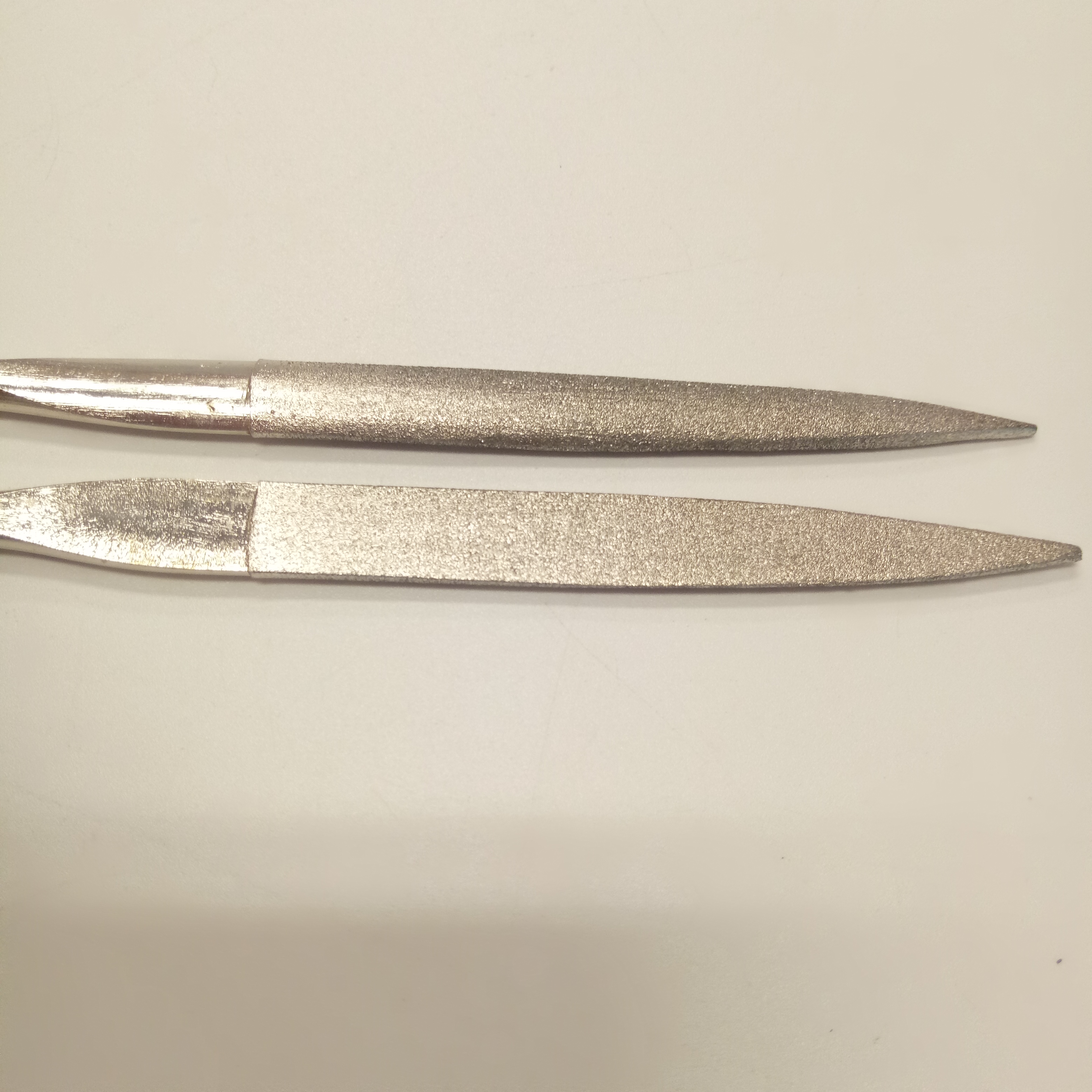 Diamond -Handdatei -Tools 140 mm elektroplattierte Diamant -Halbrunde Nadelfeile für Holzmetallarbeiten