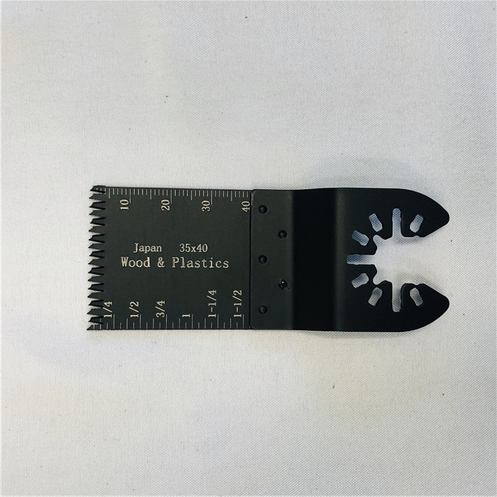 Hersteller 35 x 40 mm HCS Japanische Zähne extra lange Holzschneide oszillierende Multi-Elektrowerkzeug-Sägeblätter